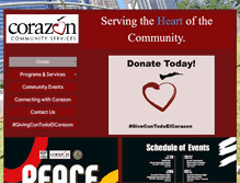 Tablet Screenshot of corazoncs.org